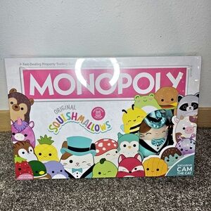 Squishmallows Monopoly Game - Multicolor